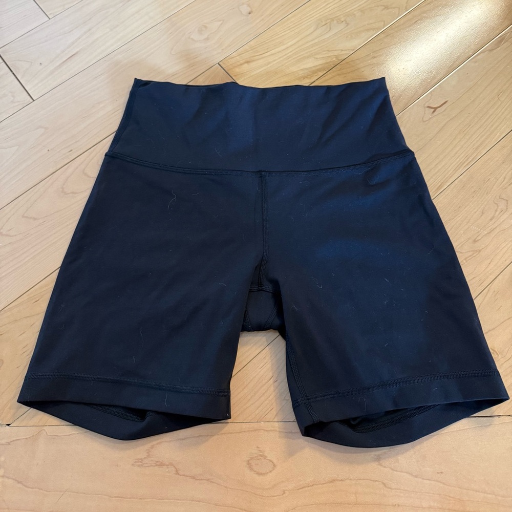 Lululemon Athletica Black Wunder Train Shorts